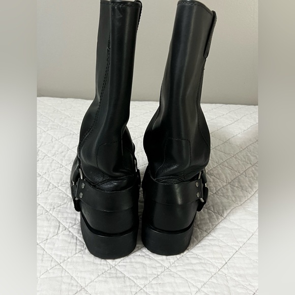 Men's Harley-Davidson Bowden Leather Harness Motorcycle Boot Sz 10.5 EUC - Picture 8 of 8